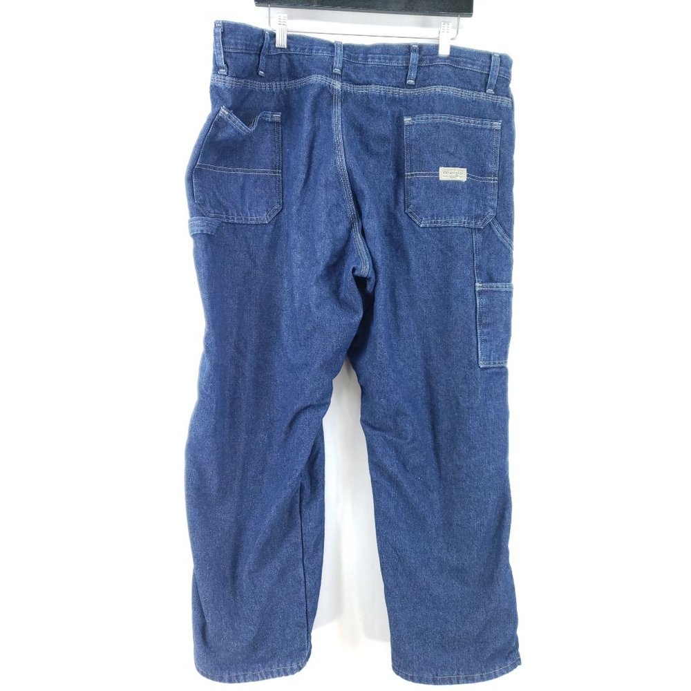 Wrangler Relaxed Fit Fleece Lined Jeans Men's Size 43/30 - Picture 3 of 7